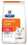Kuiv kassitoit Hill's Prescription Diet Urinary Care c/d Multicare Stress, kanaliha, 8 kg