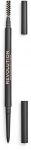 Kulmupliiats Makeup Revolution London Precise Brow Pencil, pruun v. medium brown