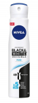 Kehadeodorant Nivea Black & White Invisible Pure, 250 ml