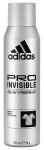 Meeste deodorant Adidas Pro Invisible, 150 ml