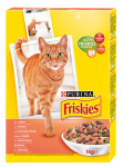 Kuiv kassitoit Friskies Purina, kanaliha, 1 kg