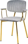 Toolide komplekt Kayoom Kian 200 JT27M-GRY, kuldne v./hall v., 51 cm x 63 cm x 80 cm, 2 tk