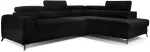 Nurgadiivan Laurence Mat Velvet 99, must v., parem, 205 x 278 cm x 92 cm