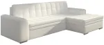 Nurgadiivan Sorento Soft 17, valge v., parem, 195 x 295 cm x 80 cm