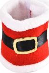 Koerte jalatsid Barry King Christmas Ppaw Decoration 2 pcs, punane