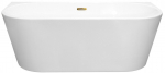 Vann, teisaldatav Besco Vica New, 80 cm x 150 cm x 60 cm, valge