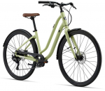 Jalgratas linna- Liv Flourish Disc 3 Muscat Blanc, 28 ", L raam, roheline v.