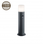 Vabalt seisev v&auml;lisvalgusti Domoletti Orte 14216-H-PIR, 40W, E27, IP44, must, 12 cm x 30 cm