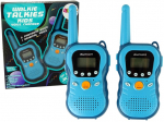 Politseiniku m&auml;nguasjad, raadiod Lean Toys Walkie Talkie Voice Changer, sinine