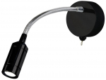 Valgusti seinale Searchlight Flexy 2256BK, LED, 3000 &deg;K, 1 x 0.75 W