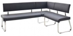 S&ouml;&ouml;gipink MCakcent Arco AREB10SX, must, 60 cm x 189 cm x 86 cm