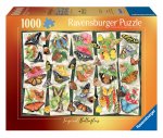 Pusle Ravensburger Exotic Butterflies, 50 cm x 70 cm, 1000 tk, mitmev&auml;rviline