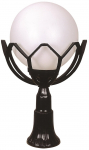 Vabalt seisev v&auml;lisvalgusti Opviq BSU-68155-BSY-M2-OP, 60W, E27, IP65, must v., 35 cm x 60 cm