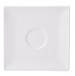 Taldrik magustoidu Ambition Porto, 14 cm x 14 cm, valge
