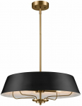 Valgusti lagi Elstead Lighting Luella, E14, 4 x 10 W, messing v.