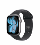 Nutikell Apple Watch Series 11 GPS + Cellular 42mm, space grey alumiiniumkorpus black spordirihmaga - M/L