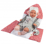 Nukk - imik koos tarvikutega Llorens Mimi 74136, 42 cm, roosa v.