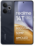Mobiiltelefon Realme 14T 5G, 256 GB, must v.