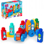 Klotsid Mattel Mega Bloks Animal Tractor JKG33, 30 tk, mitmev&auml;rviline
