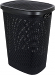 Pesukast Bathroom Solutions, 60 l, must v., 37 cm x 45 cm