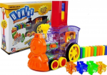 Interaktiivne m&auml;nguasi, vedur Lean Toys Domino, 10 cm, mitmev&auml;rviline