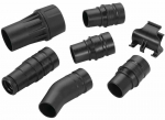 Tolmuimeja tarvik, adapter imemisvooliku jaoks Dewalt DWV9220-XJ, must v.