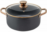 Kastrul Lamart Orro LT1241, 24 cm, 4.9 l, kuldne v.