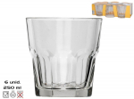 Klaaside komplekt Kitchen&GO Casablanca, klaas, 0.25 l, 6 tk