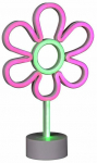 Laualambid Reality Rose, LED, 1.2W, valge v./valge v.