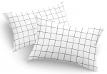 Padjap&uuml;&uuml;r Mijolnir Artus, valge v./must v., 50 cm x 70 cm, 2 tk