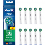 Elektrilise hambaharja otsik Oral-B Pro Cross Action, valge v., 10 tk