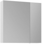 Seinakinnitusega vannitoakapp peegliga Kalune Design Nuvola 60 v2-735, valge v., 16 cm x 66 cm x 60 cm