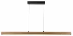Valgusti lagi CristalRecord Arda 93-170-22-116, LED, 3000 &deg;K, 2 x 27 W, puidu v. / must v.