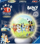 3D-pusle Ravensburger Bluey Nightlight, 12.9 cm x 12.9 cm, 73 tk, mitmev&auml;rviline