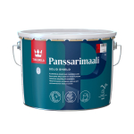 V&auml;rv, katusele Tikkurila Panssarimaali, pooll&auml;ikiv, 9 l, valge v.