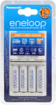 Akulaadija Panasonic Eneloop BQ-CC55 + 4X1900