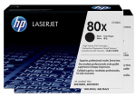 Toonerikassett HP LaserJet 80X CF280XD, must v.