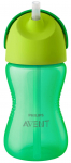 Lutipudel Philips Avent Bendy, 300 ml, 1 aasta, roheline v.