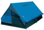 Kahekohaline telk High Peak Minipack 2 10155, sinine v./hall v., 190 cm x 120 cm x 95 cm