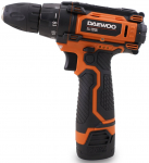 Akukruvikeeraja-trell koos akuga Daewoo DAA 1210, 12 V, 1.5 Ah