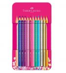 V&auml;rvipliiatsid Faber Castell Sparkle Colour, 12 tk