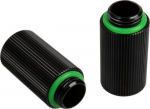 &Uuml;hendus BitsPower Touchaqua extension 1/4", 3 cm, must/roheline, 2 tk