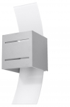 Valgusti seinale Sollux Loreto 1 10516279, G9, 1 x 40 W, valge v.