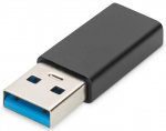 Adapter Digitus USB Type-A - USB Type_C AK-300524-000-S USB Type-A, USB Type-C, must v.