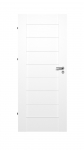 Siseukseleht Domoletti Vienna, vasakpoolne, valge v., 203.5 x 84.4 x 4 cm