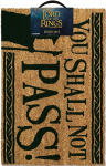 Vaip Pyramid International The Lord Of The Rings - You Shall Not Pass - Doormat, pruun v.