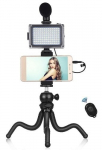 Komplekt Puluz Blogging Smartphone Video Rig PKT3094B, 5 V