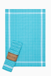 K&ouml;&ouml;gir&auml;tikute komplekt Foutastic Kareli 192DCH1664, t&uuml;rkiissinine, 65 cm x 45 cm, 5 tk