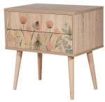 &Ouml;&ouml;kapp Kalune Design City Tulip, mitmev&auml;rviline, 61 cm x 60 cm x 40 cm