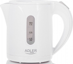 Elektriline veekeetja Adler AD 1371w, 0.8 l, valge v.